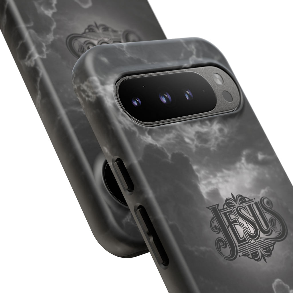 Jesus Cloud Phone Case – Christian Faith Protective iPhone Case