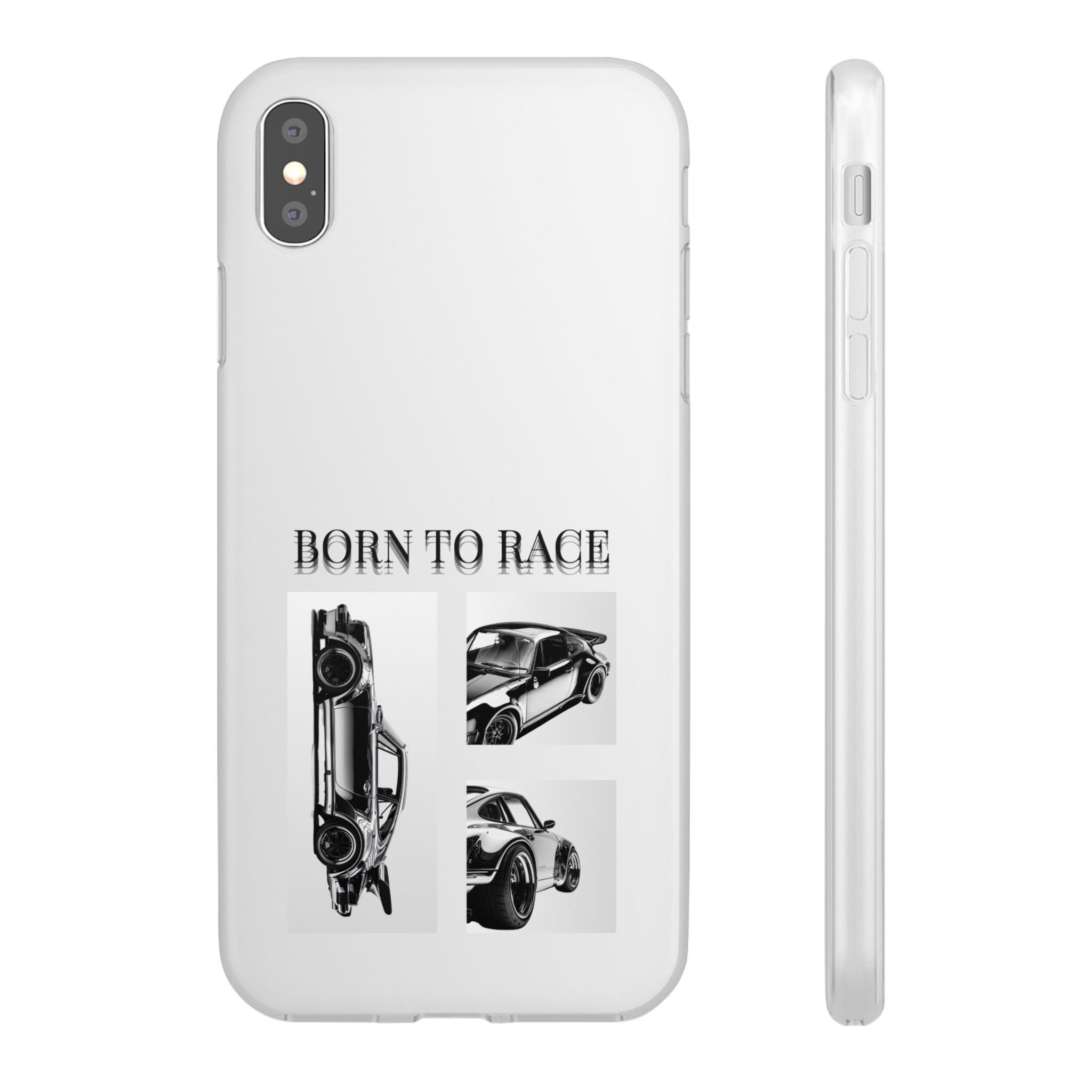 Born to Race Phone Case – Racing Car Flexi Case