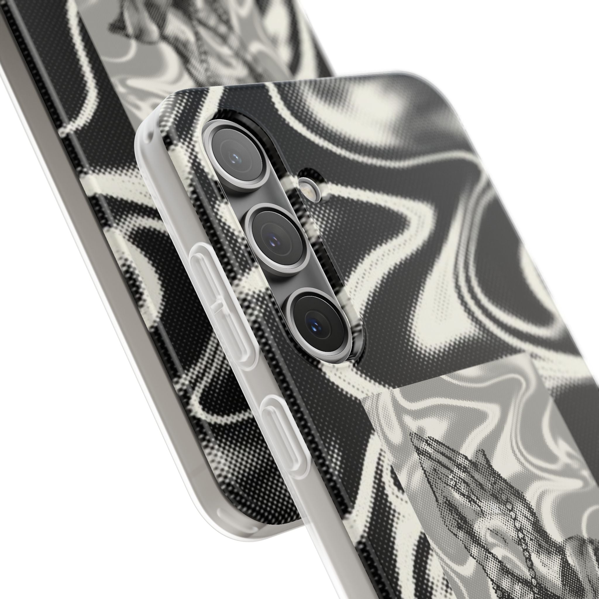 Praying Hands Black & White Phone Case