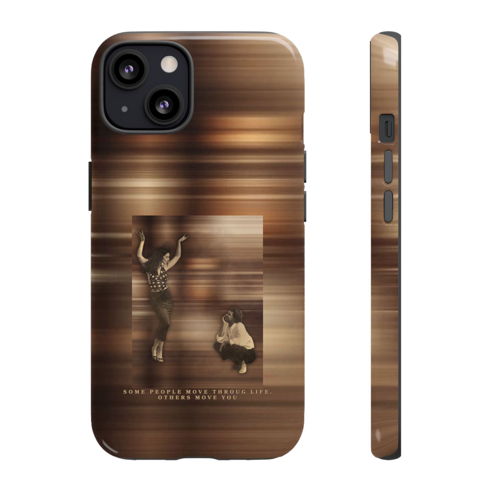 Vintage Basketball Photo Phone Case – Retro Sport Quote iPhone Cover