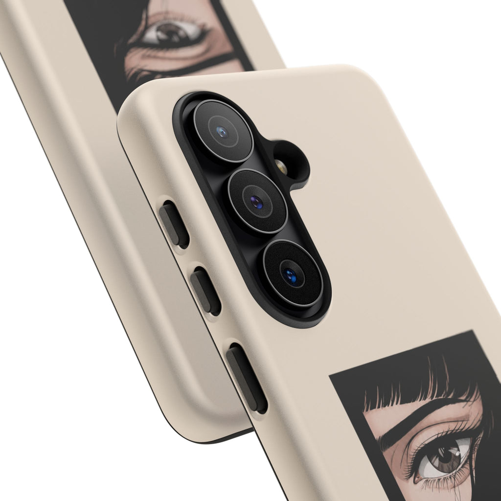 Minimal Eyelash Eye Art Protective Tough Case