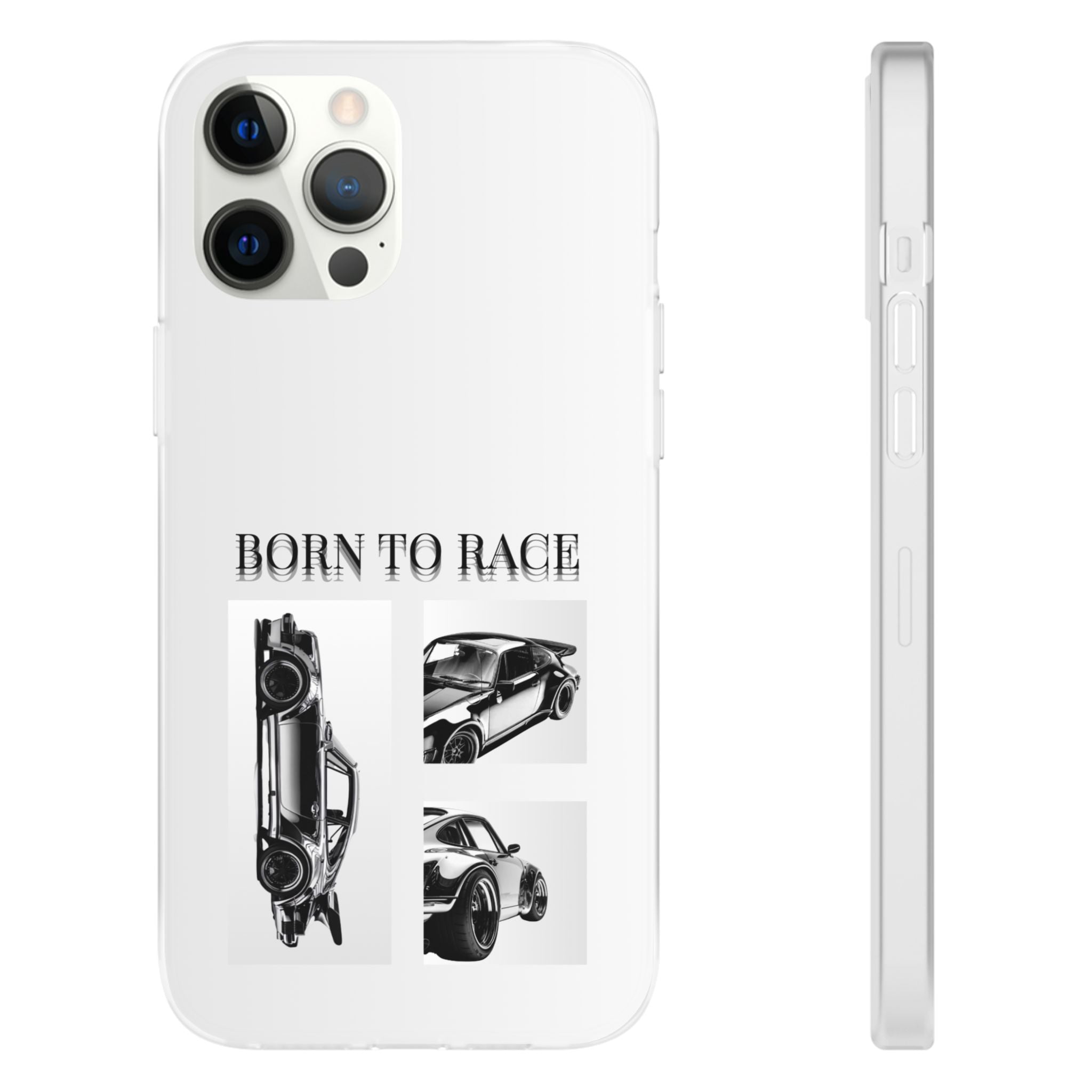 Born to Race Phone Case – Racing Car Flexi Case