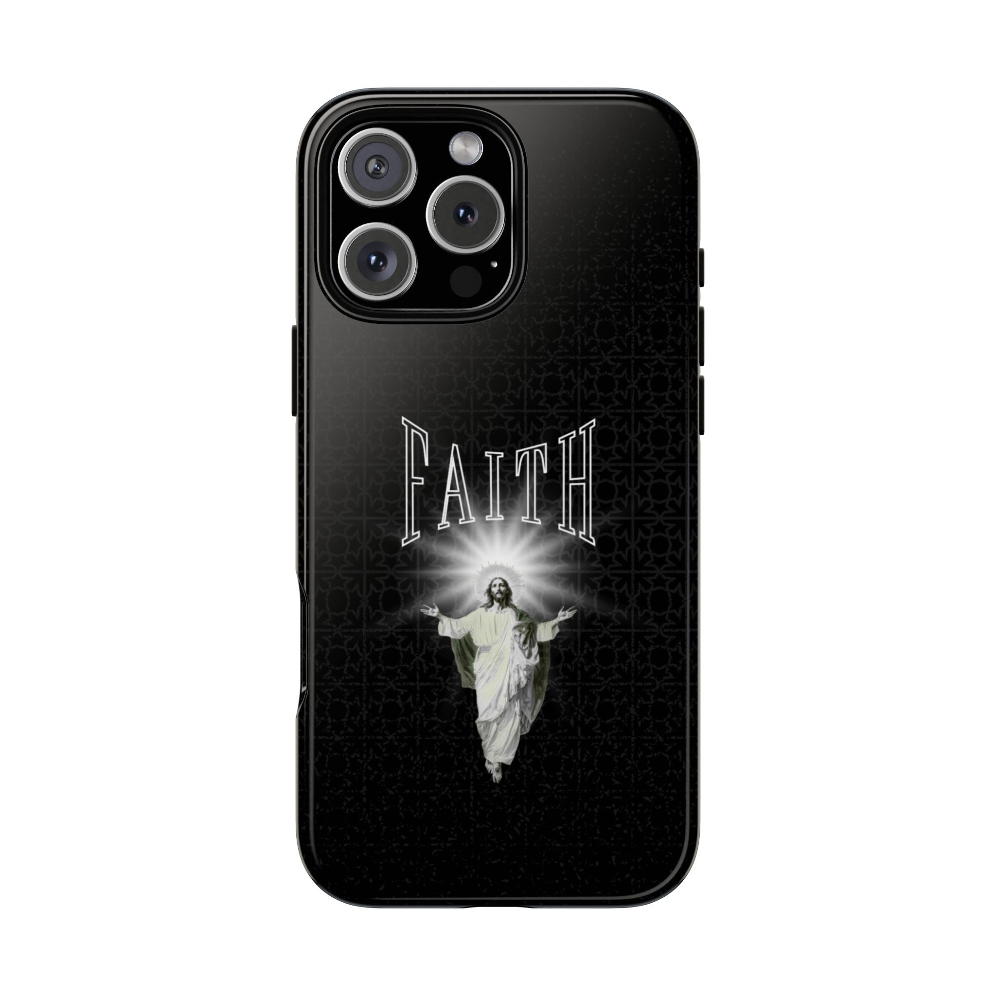 Faith Phone Case — Religious Jesus Graphic Tough Phone Cover