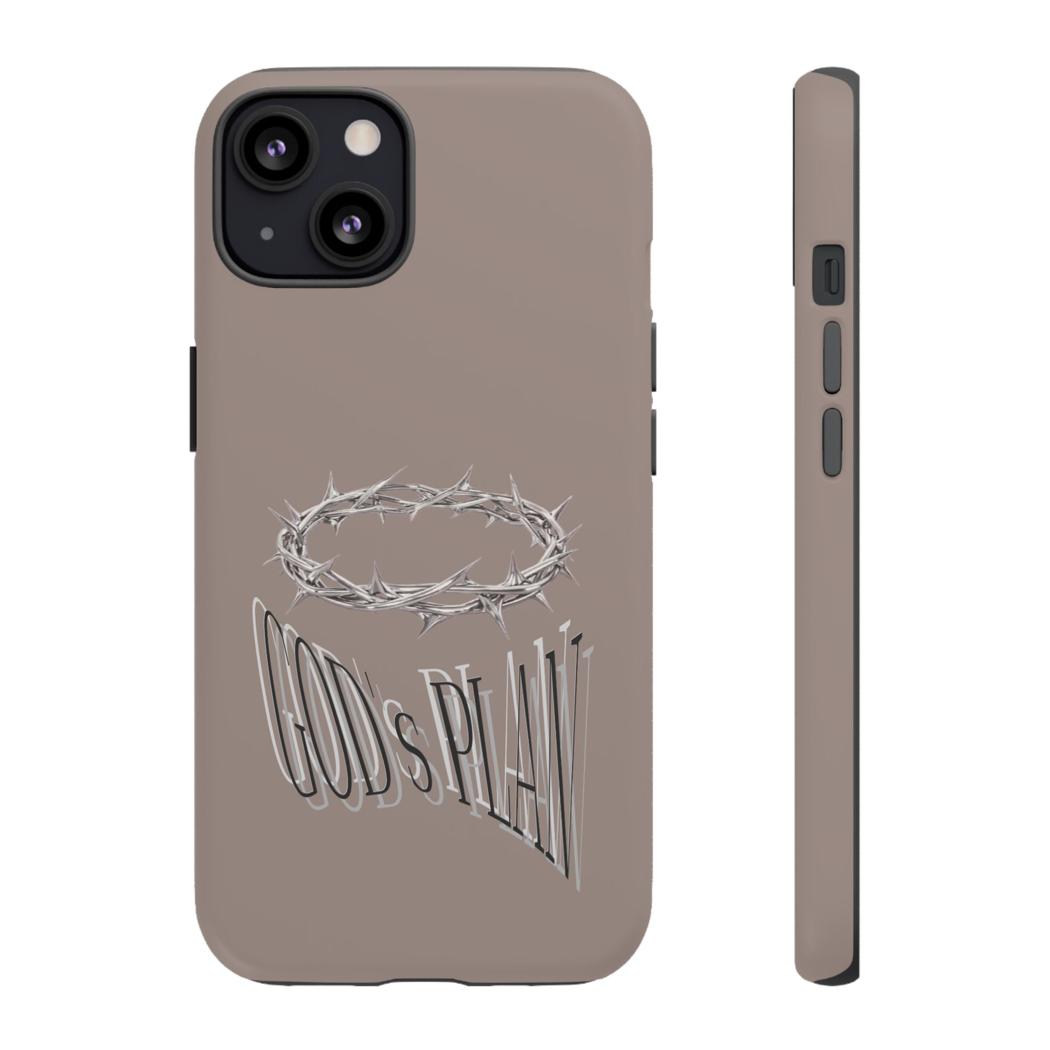 Phone Case — "God's Plan" Crown of Thorns Protective Cover