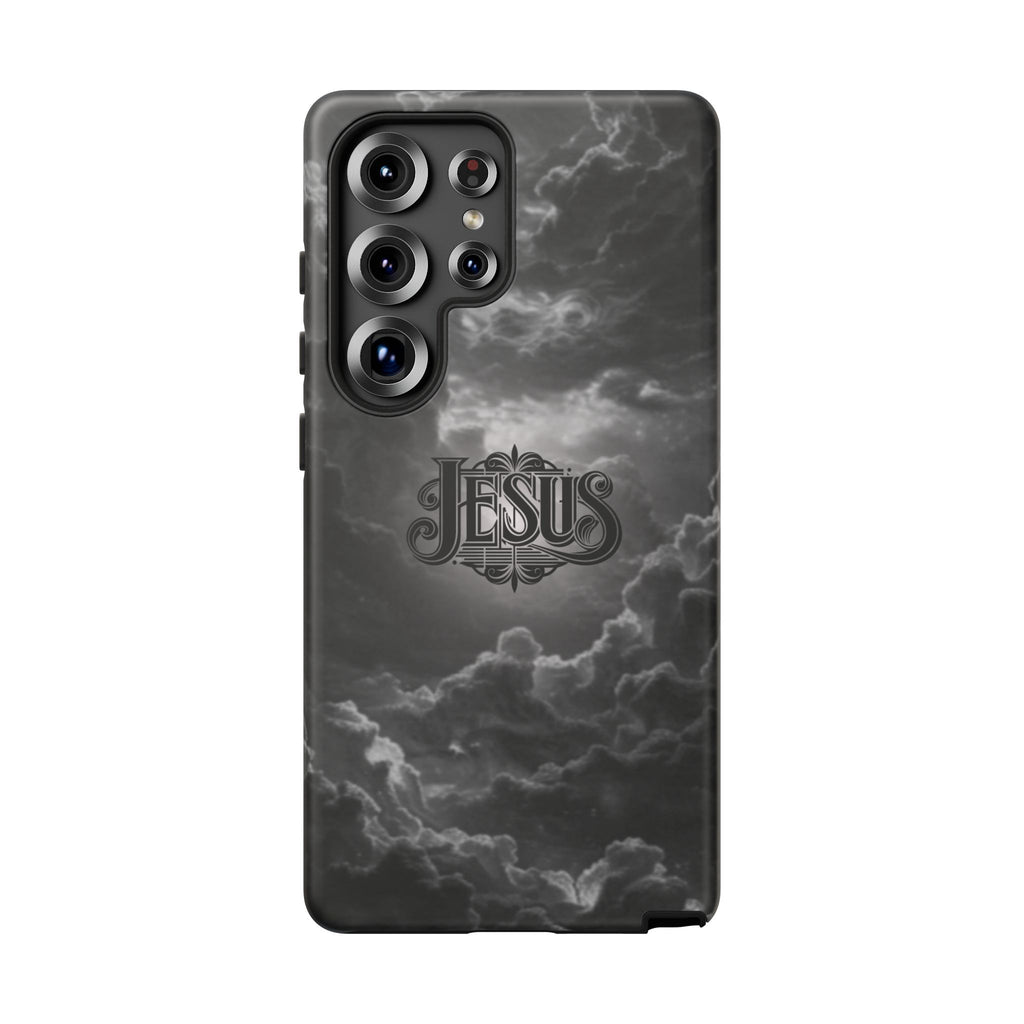 Jesus Cloud Phone Case – Christian Faith Protective iPhone Case