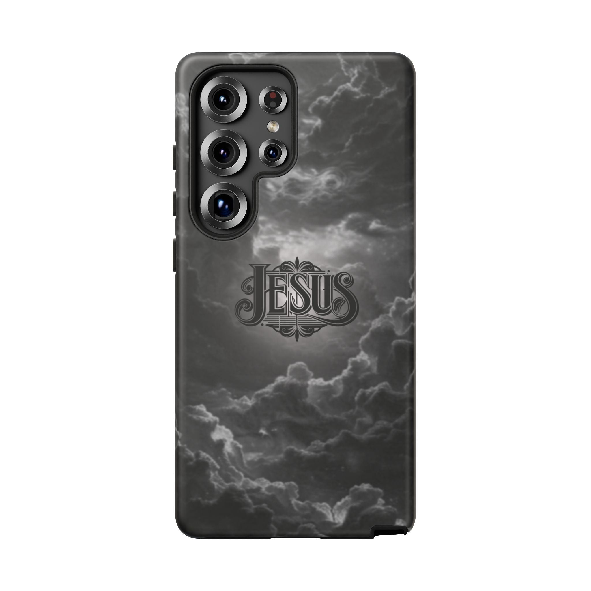 Jesus Cloud Phone Case – Christian Faith Protective iPhone Case