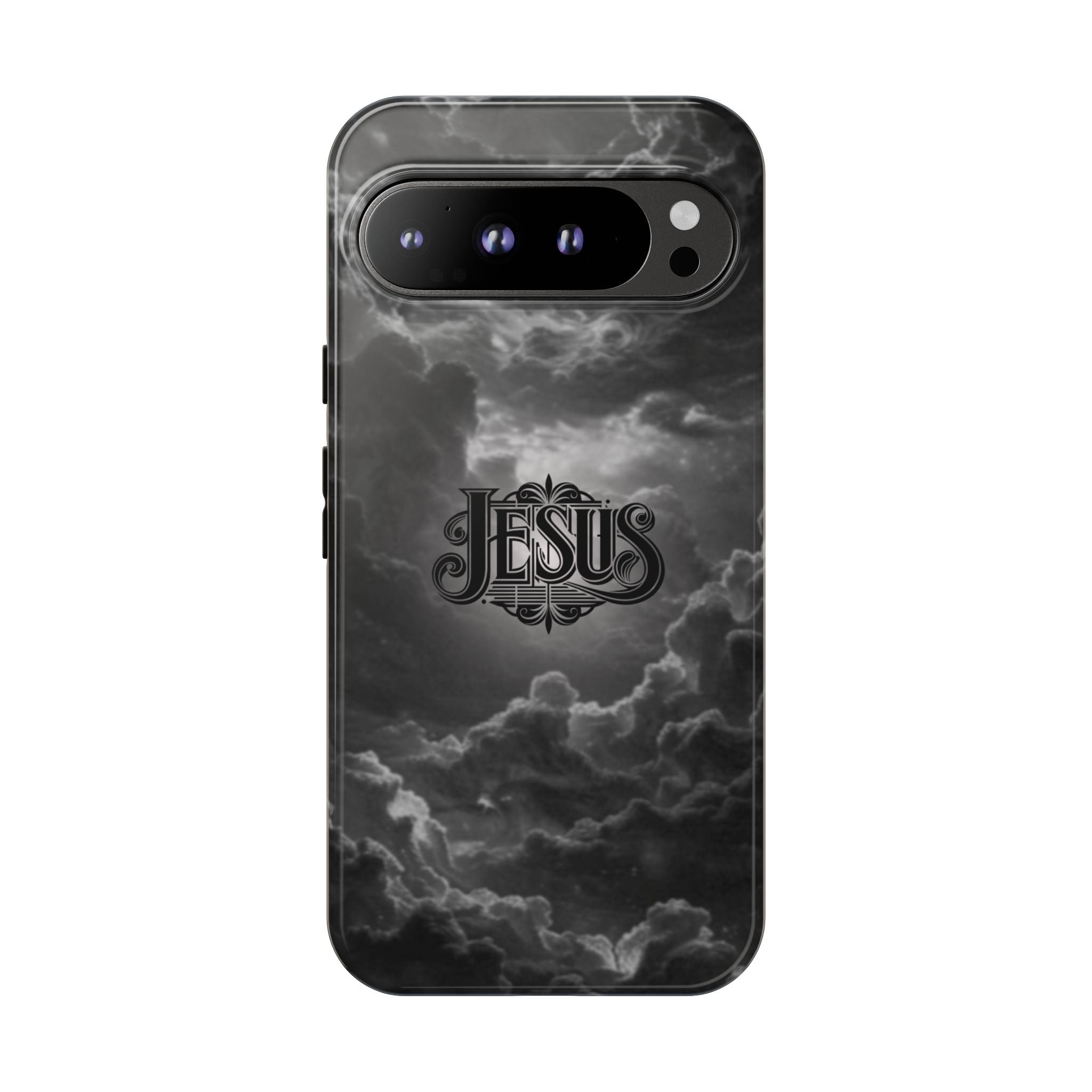 Jesus Cloud Phone Case – Christian Faith Protective iPhone Case