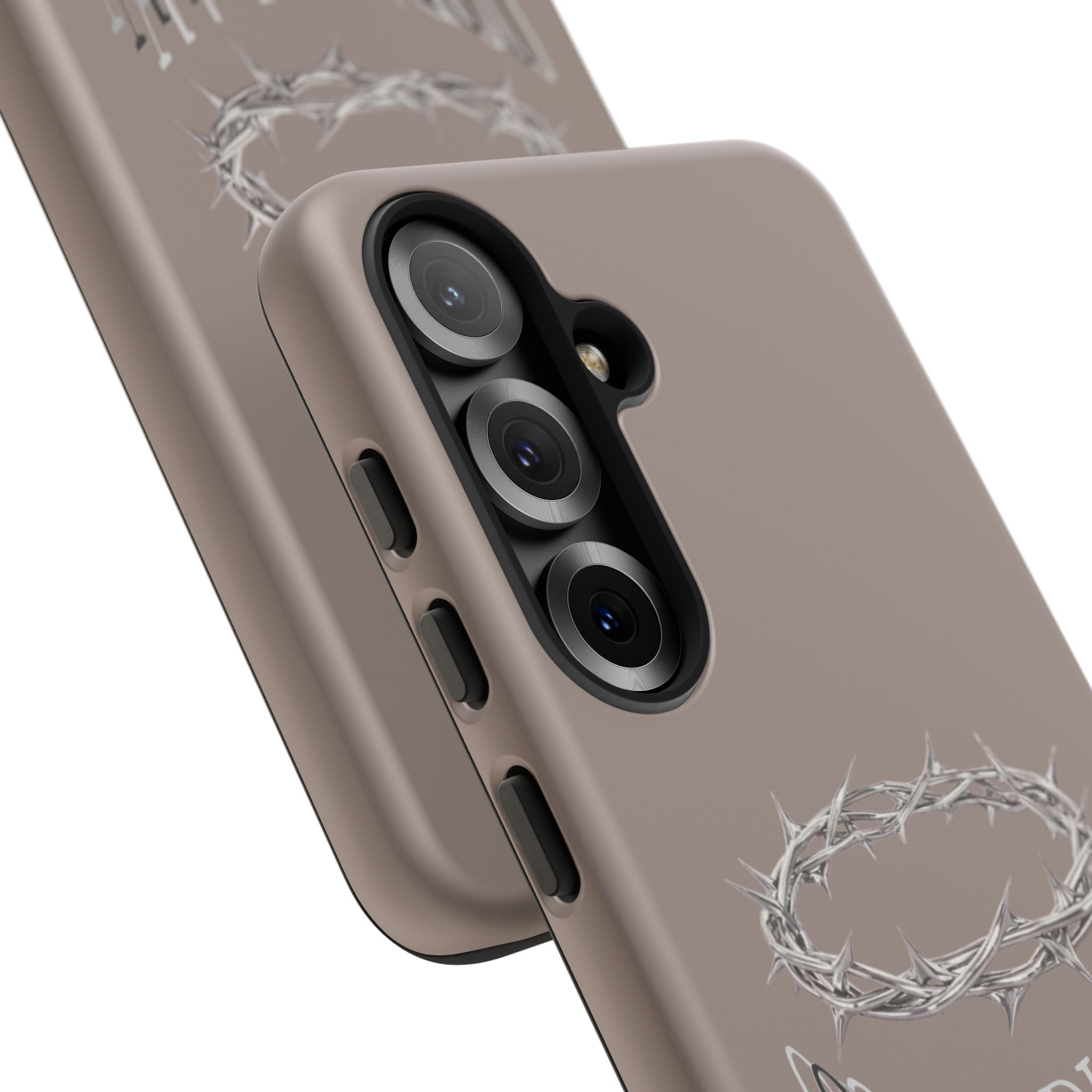 Phone Case — "God's Plan" Crown of Thorns Protective Cover