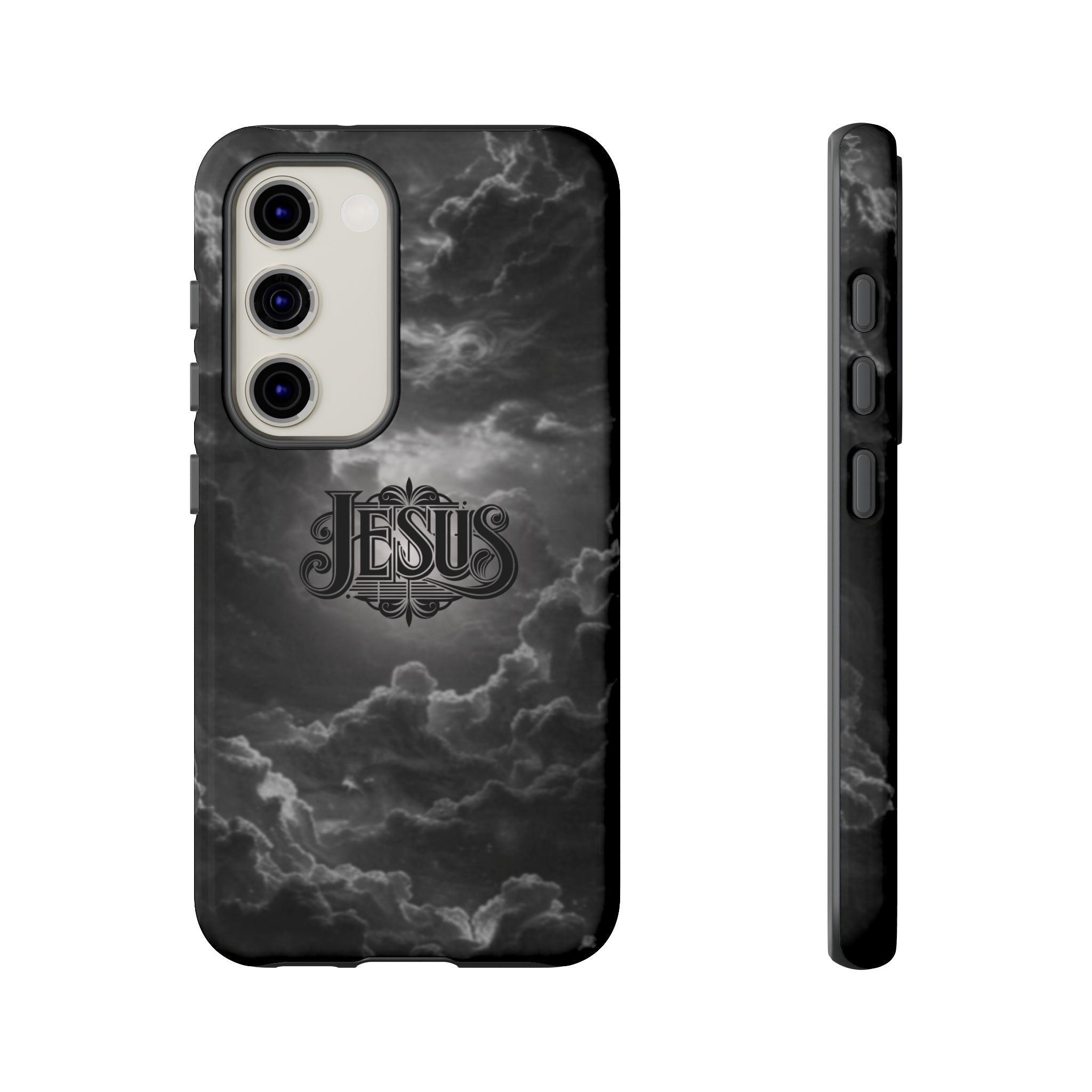 Jesus Cloud Phone Case – Christian Faith Protective iPhone Case