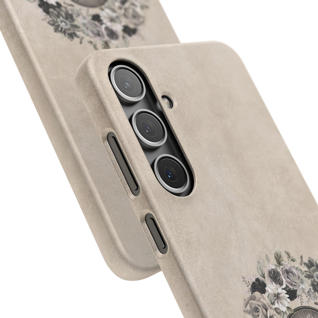 Vintage Madonna Floral Phone Case — Religious iPhone Snap Case