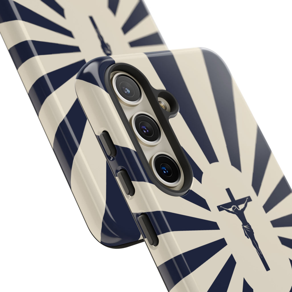 Christian Crucifix Radiant Tough Phone Case