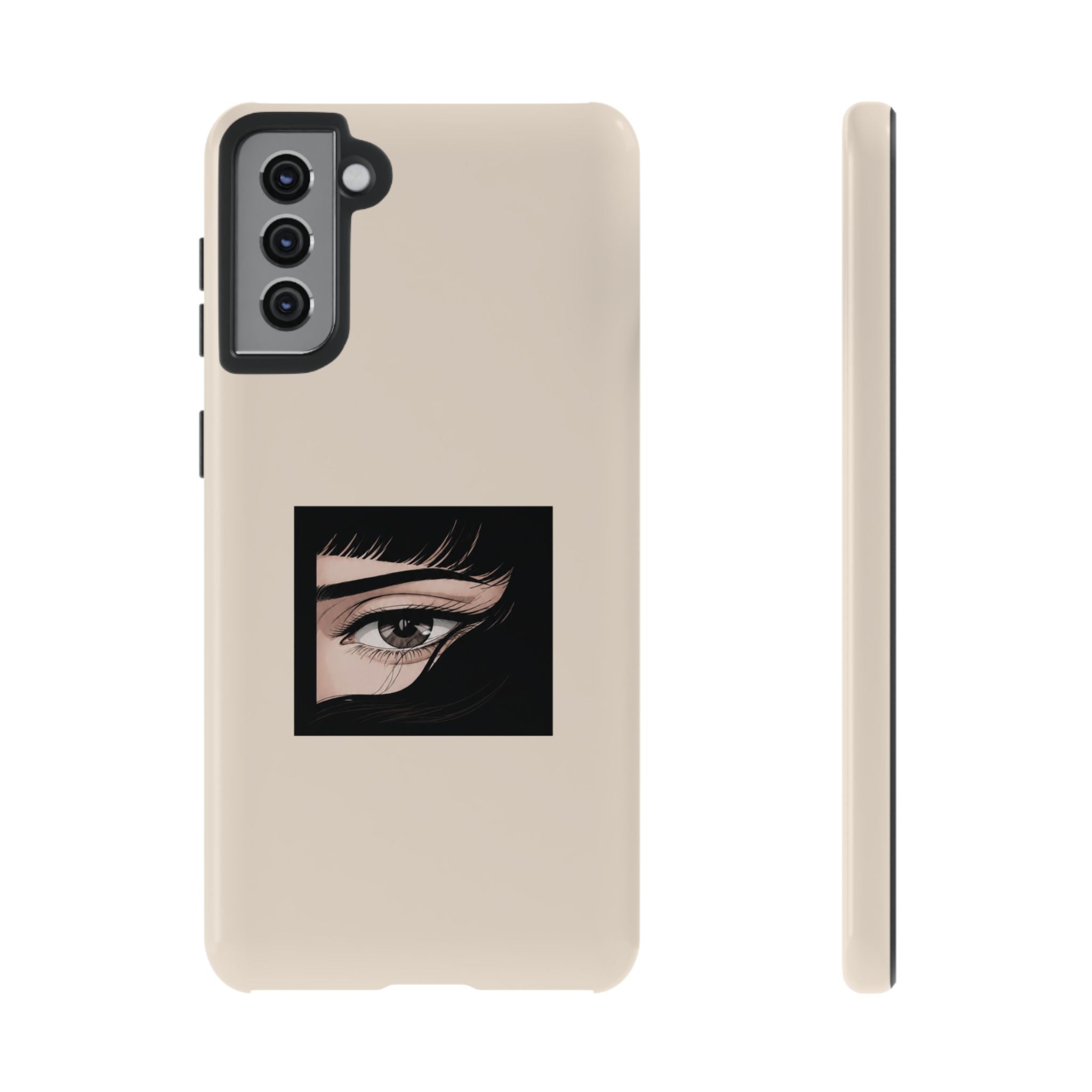 Minimal Eyelash Eye Art Protective Tough Case