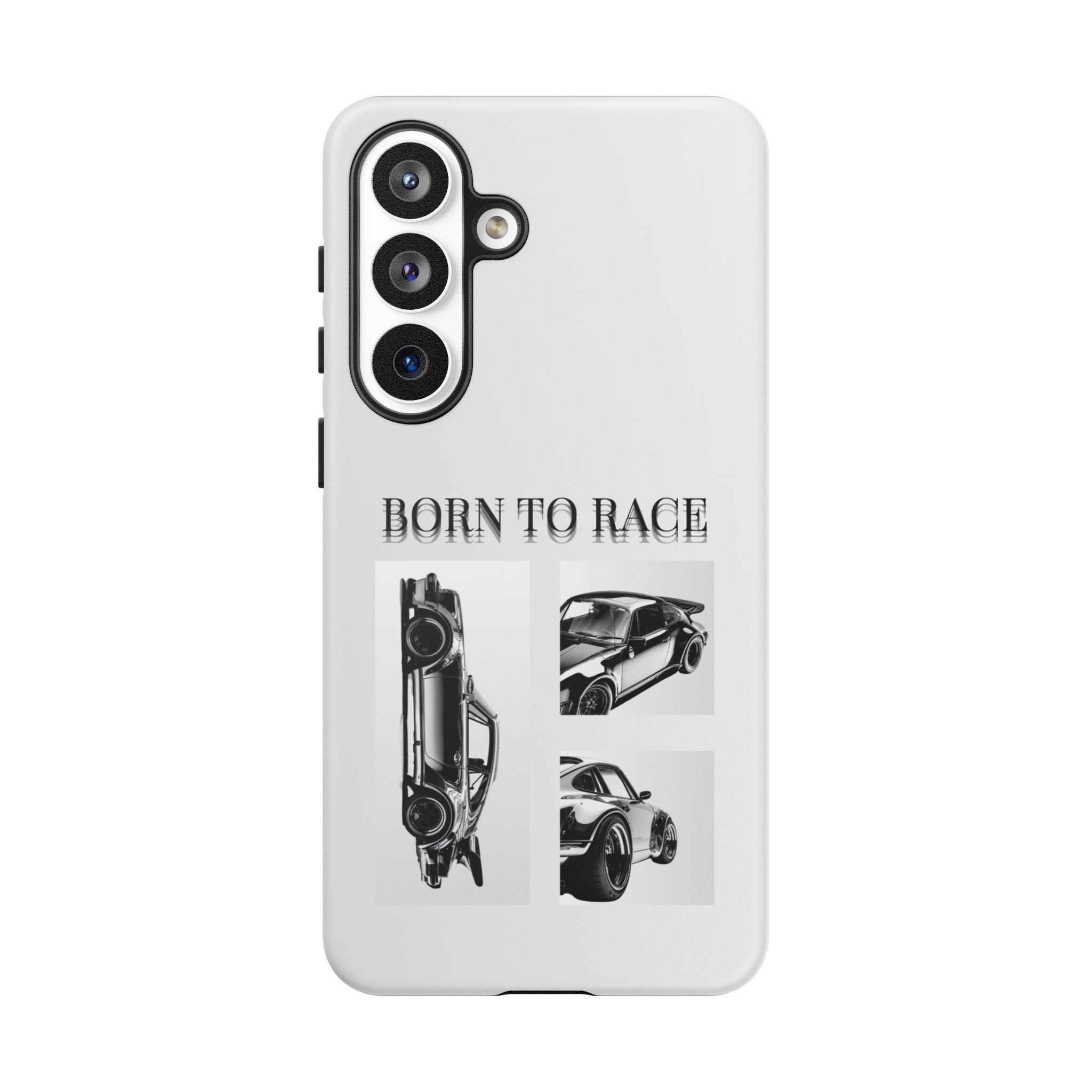 Phone Case - "Born to Race" Vintage Car Racing Graphic