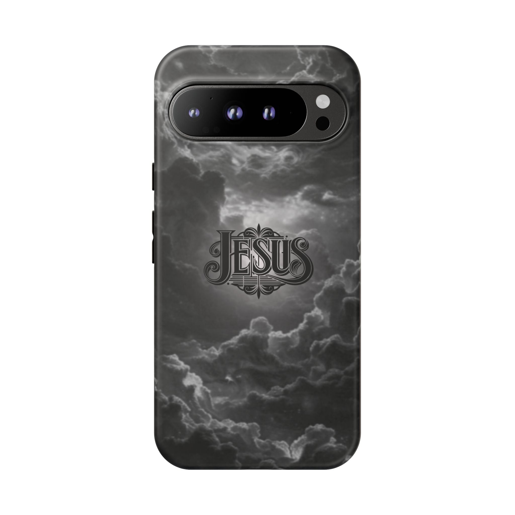 Jesus Cloud Phone Case – Christian Faith Protective iPhone Case