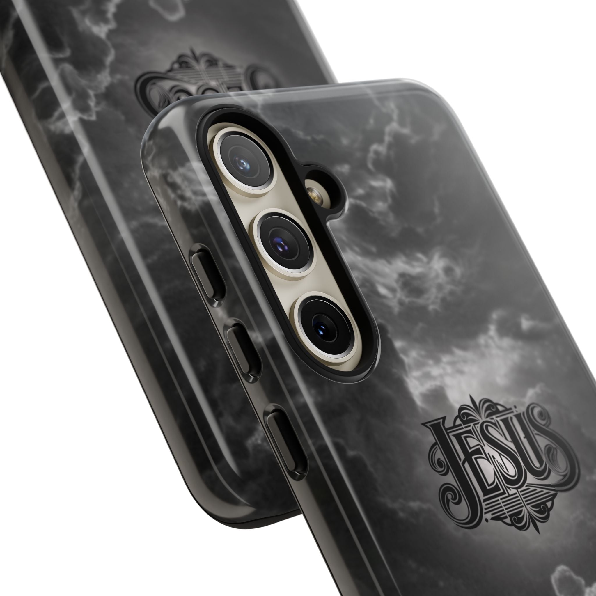 Jesus Cloud Phone Case – Christian Faith Protective iPhone Case
