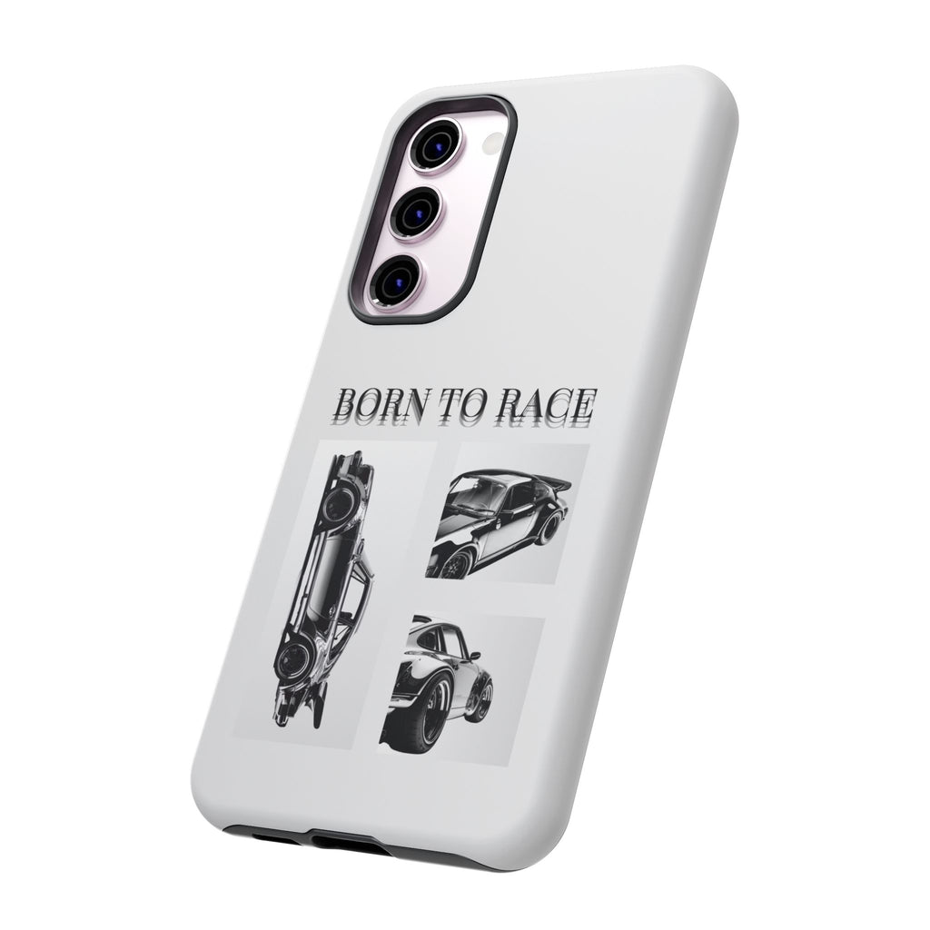 Phone Case - "Born to Race" Vintage Car Racing Graphic