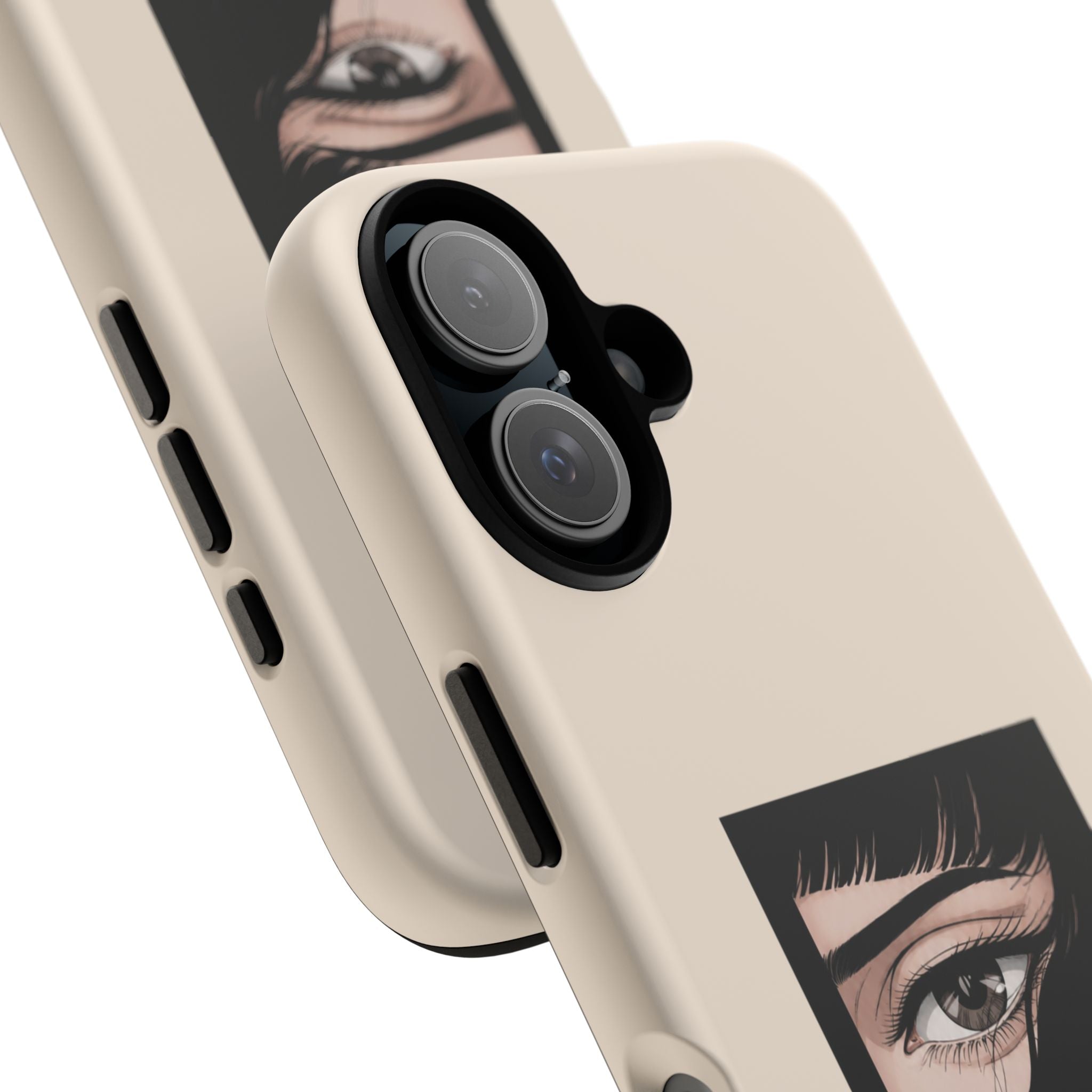 Minimal Eyelash Eye Art Protective Tough Case