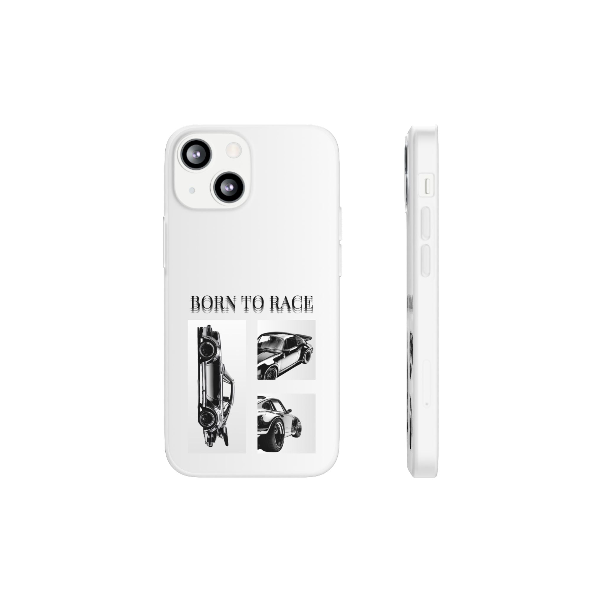 Born to Race Phone Case – Racing Car Flexi Case