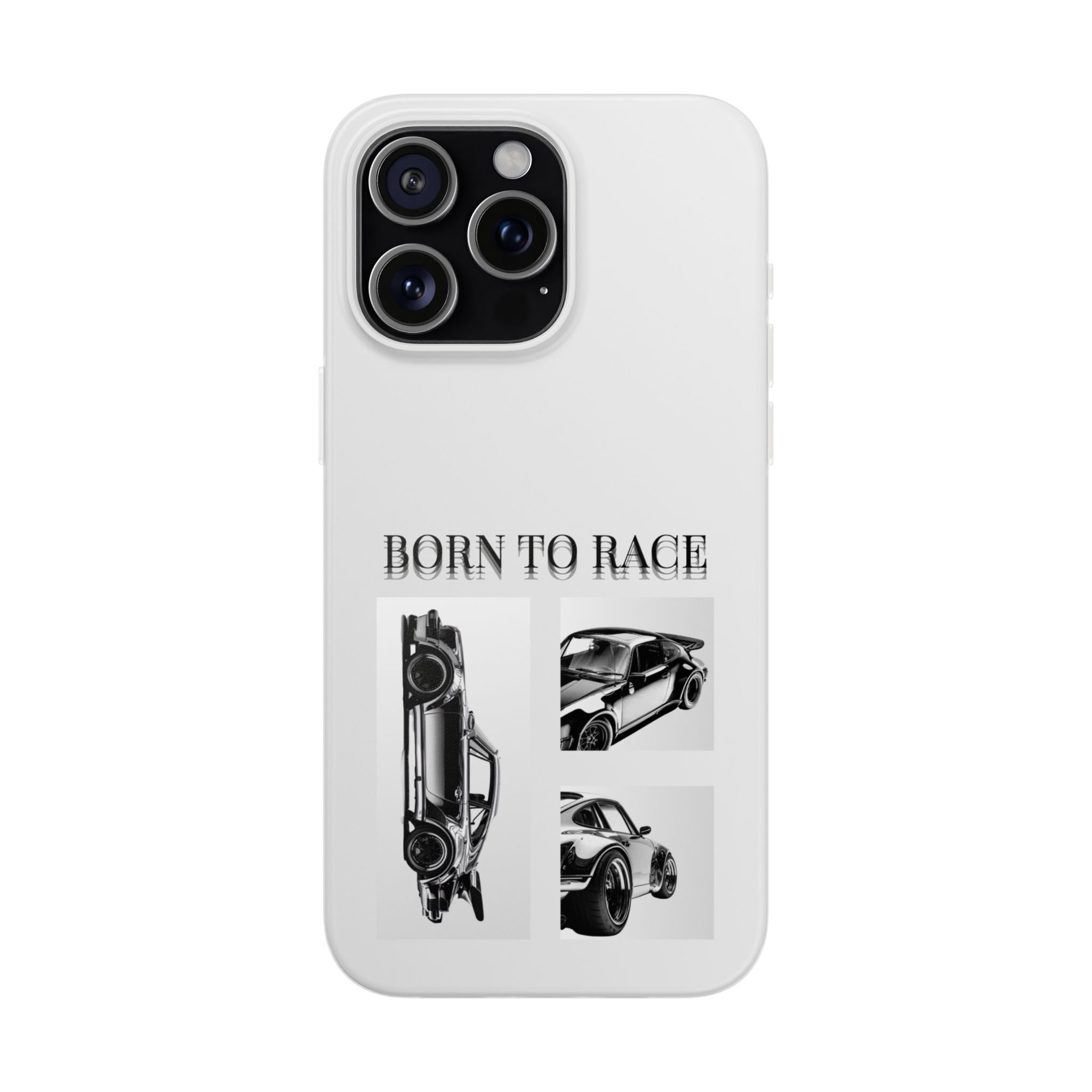 Born to Race Phone Case – Racing Car Flexi Case