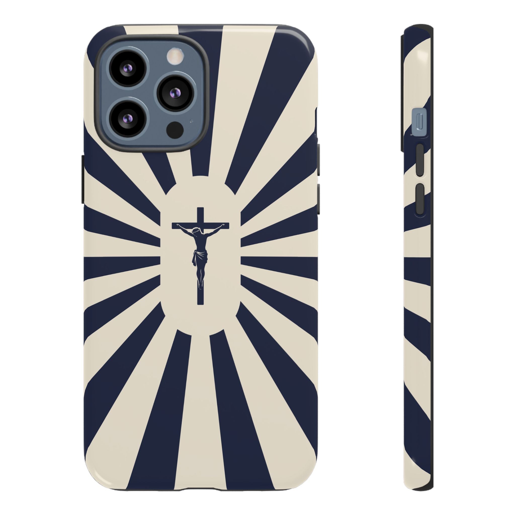 Christian Crucifix Radiant Tough Phone Case