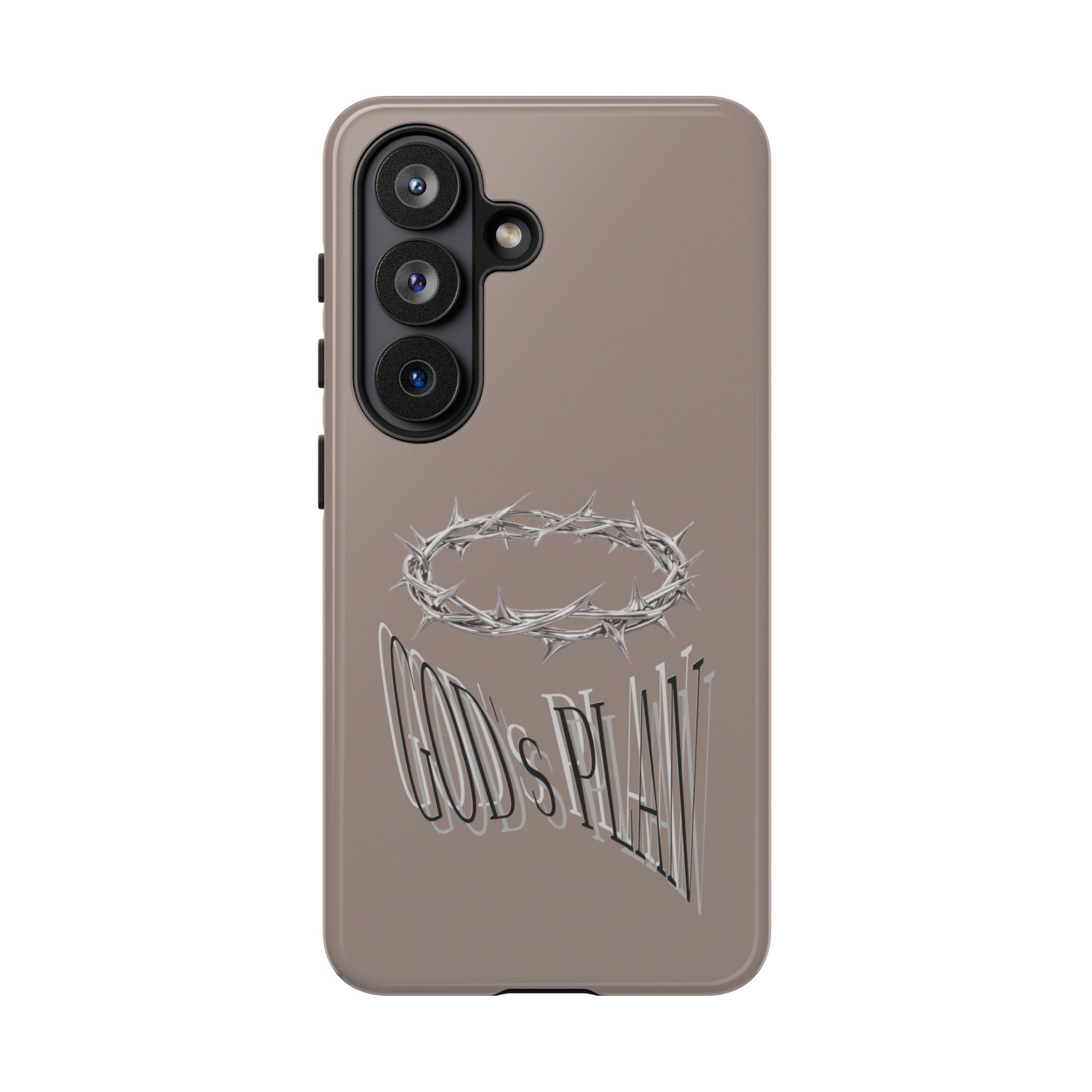 Phone Case — "God's Plan" Crown of Thorns Protective Cover