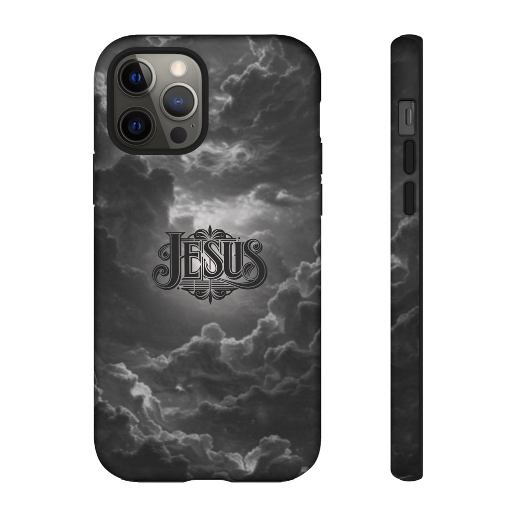 Jesus Cloud Phone Case – Christian Faith Protective iPhone Case