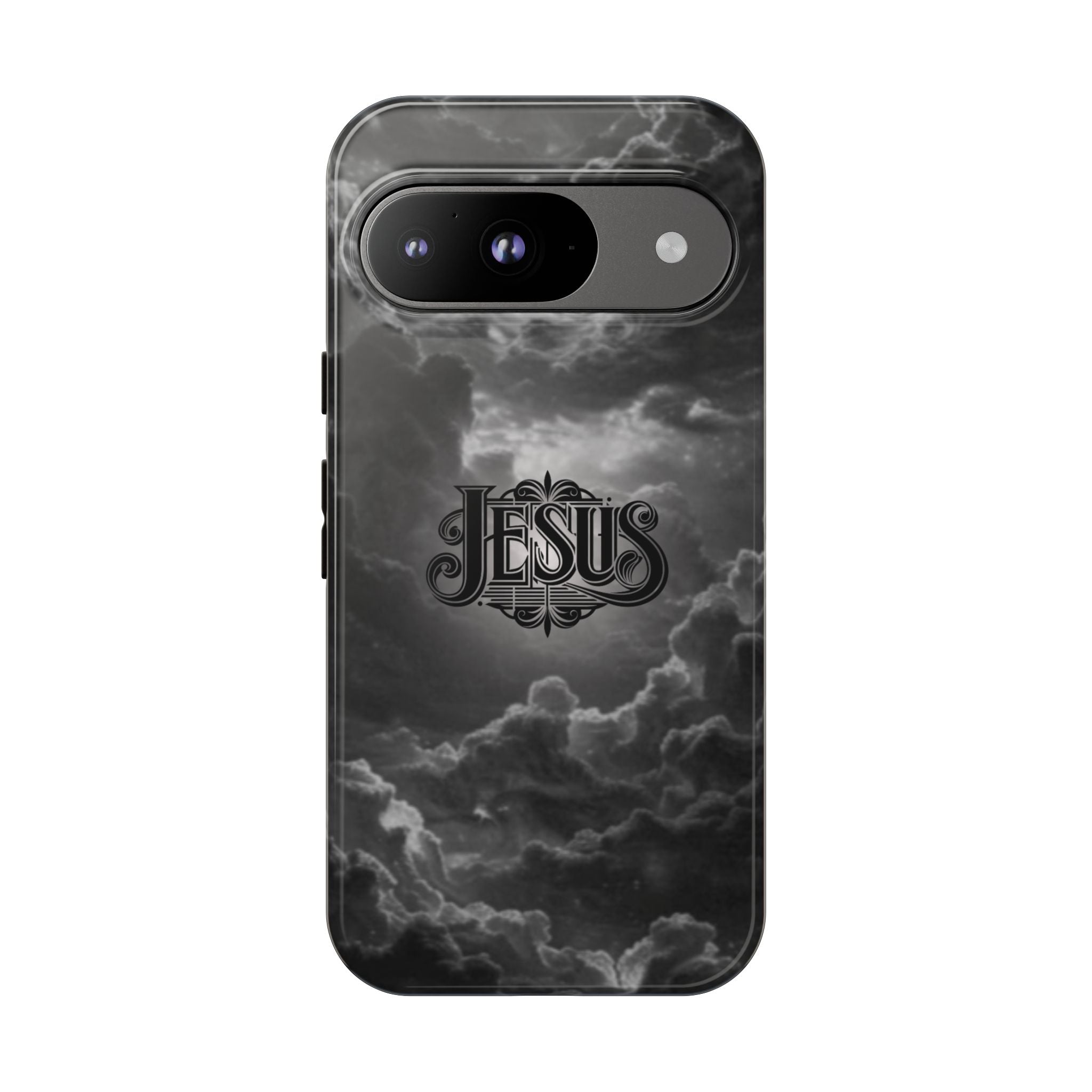 Jesus Cloud Phone Case – Christian Faith Protective iPhone Case